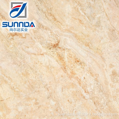 Rustic 3D inkjet glazed porcelain tile marble desgins rustic tile 600x600mm for sitting room, bathroom